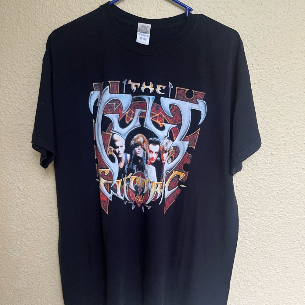 The electric cut band shirt size xl
